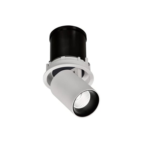 Foco LED empotrable y orientable GARDA, 7W blanco, 2700K/3000K/4000K