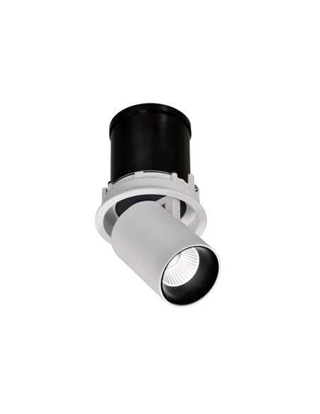 Spot LED encastrable et orientable GARDA, 12W blanc, 2700K/3000K/4000K