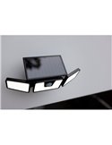 Foco LED reflector triple BRITI, con panel solar y sensor PIR, 6W 750Lm, 5000K