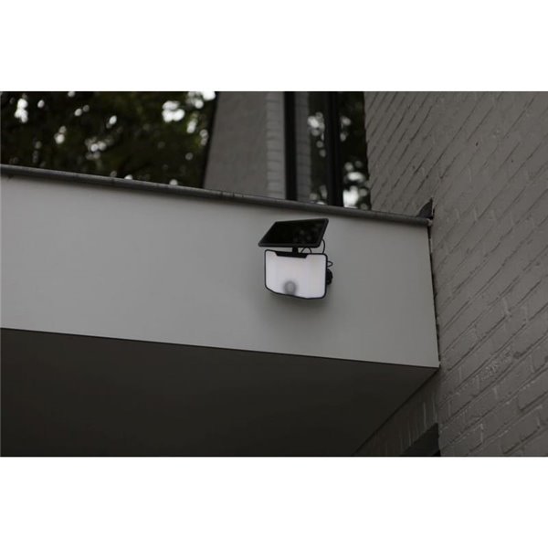 Aplique LED con panel solar independiente KOMBO, sensor de movimiento 6W, 700Lm, 5000K