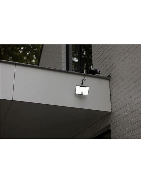 Aplique LED con panel solar independiente KOMBO, sensor de movimiento 6W, 700Lm, 5000K