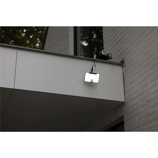 Aplique LED con panel solar independiente KOMBO, sensor de movimiento 6W, 700Lm, 5000K