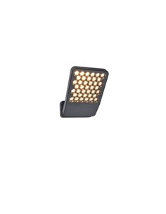 Aplique rectangular LED de aluminio con forma de panal ATLANTIS, 13,7W 2200Lm/2350Lm - 3000K/4000K 