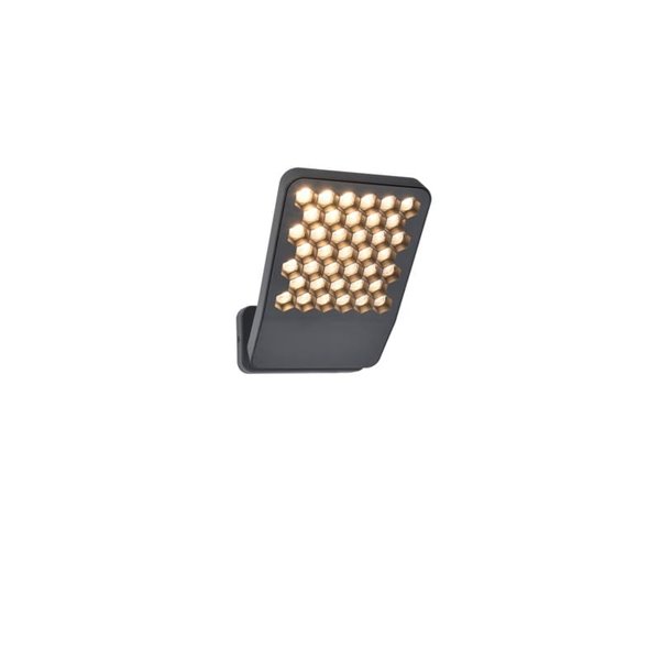 Aplique rectangular LED de aluminio con forma de panal ATLANTIS, 13,7W 2200Lm/2350Lm - 3000K/4000K 
