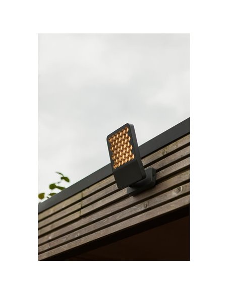 Aplique rectangular LED de aluminio con forma de panal ATLANTIS, 13,7W 2200Lm/2350Lm - 3000K/4000K 