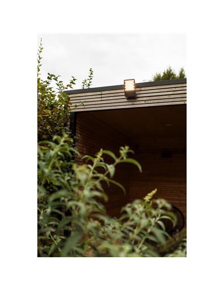 Applique LED rectangulaire en aluminium forme nid d'abeille ATLANTIS, 13,7W 2200Lm/2350Lm - 3000K/4000K