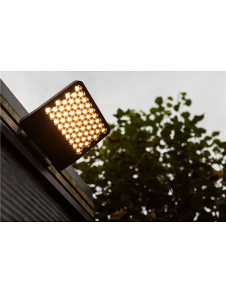 Aplique LED ATLANTIS em favo de mel em alumínio, potente 24W 3850Lm/3950Lm - 3000K/4000K