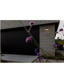 Lámpara de pared LED exterior doble en forma de globo LOOMA, con luz giro 270º, 15,6W 2300Lm, 3000K