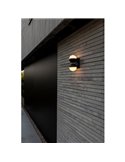 Lámpara de pared LED exterior doble en forma de globo LOOMA, con luz giro 270º, 15,6W 2300Lm, 3000K