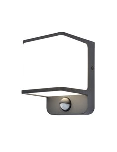 Aplique LED para exterior DOBLO com sensor de movimento, 14W 1930Lm, 4000K