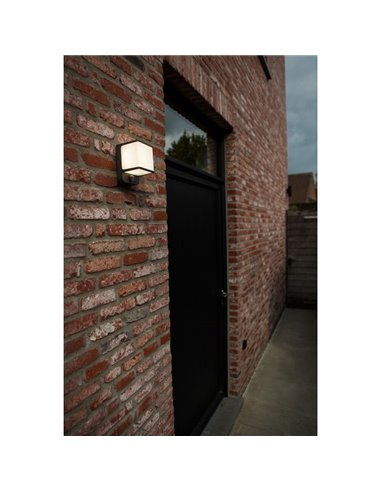 Applique murale LED d'extérieur DOBLO avec détecteur de mouvement, 14W 1930Lm, 4000K