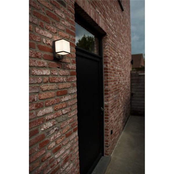 Aplique LED de exterior con sensor de movimiento DOBLO, 14W 1930Lm, 4000K