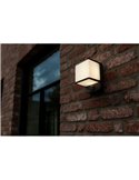 Aplique LED de exterior con sensor de movimiento DOBLO, 14W 1930Lm, 4000K