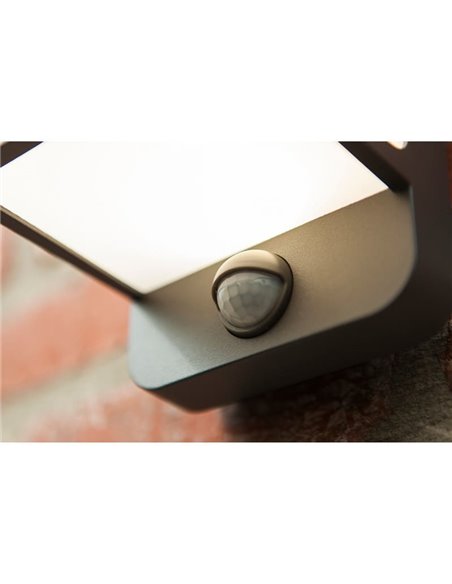 Aplique LED de exterior con sensor de movimiento DOBLO, 14W 1930Lm, 4000K