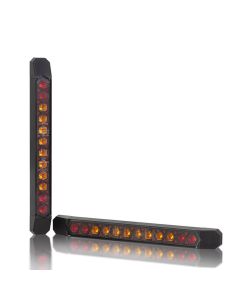 Barra LED trasera para remolques y plataformas – Homologada y resistente con cable 3 Funciones R1 S1 2a ECE R10 2
