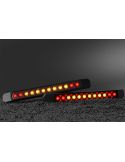 Barra LED traseira para reboques e plataformas – Homologada e resistente com cabo 3 Funções R1 S1 2a ECE R10