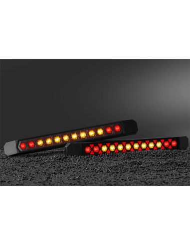 Barra LED traseira com indicador dinâmico Lizard – Homologado e resistente com cabo 3 Funções R1 S1 2a ECE R10