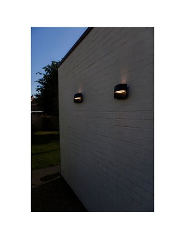 Aplique LED con luz ascendente y descendente LOTUS, 8,5W 1200Lm, 3000K