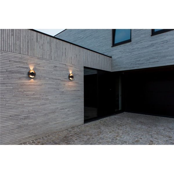 Aplique LED de exterior MOOV con 2 cabezales ajustables y un haz de luz fijo, 7,8W 550Lm, 3000K