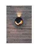 Aplique LED de exterior MOOV con 2 cabezales ajustables y un haz de luz fijo, 7,8W 550Lm, 3000K