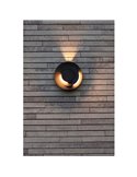 Aplique LED de exterior MOOV con 2 cabezales ajustables y un haz de luz fijo, 7,8W 550Lm, 3000K