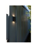 Aplique cuadrado exterior LED con luz arriba y abajo PILI, 8,5W 1310Lm, 4000K