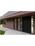 Aplique exterior LED GEMINI, con luz bidireccional, negro, 8,8W 1245Lm, 3000K