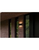 Aplique exterior LED GEMINI, con luz bidireccional, negro, 8,8W 1245Lm, 3000K
