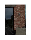Aplique exterior DALTON, acabado en negro estilo industrial, E27