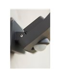 Aplique LED de aluminio con sensor de movimiento y cabezal que gira 90º ATLANTIS, 14W 2260Lm, 3000K/4000K