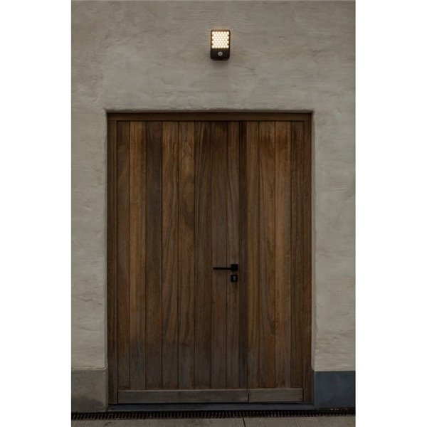 Applique LED en aluminium avec détecteur de mouvement et tête orientable à 90º ATLANTIS, 14W 2260Lm, 3000K/4000K