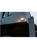 Foco doble reflector de seguridad CHIMERA con luz brillante 5000K, sensor PIR, 21W 3000Lm