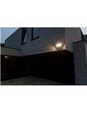 Foco doble reflector de seguridad CHIMERA con luz brillante 5000K, sensor PIR, 21W 3000Lm