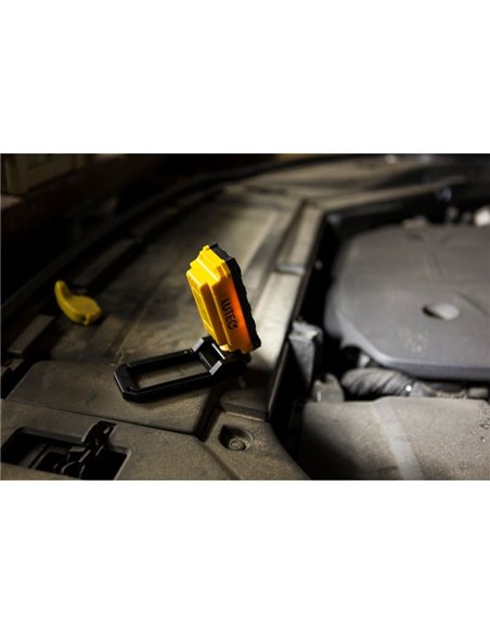 Projecteur de travail extérieur LED PENI, chargement USB-C, magnétique et crochet, 4000K, 2W 500Lm