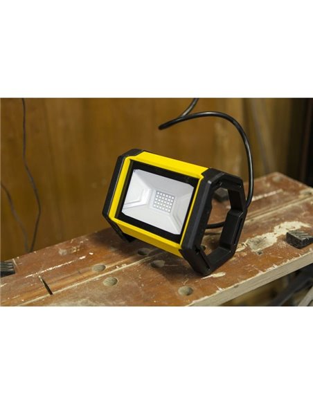 Luz LED de trabajo potente para exterior EPTA, luz brillante 5000K con cable de 1,5m, 24W 2900Lm