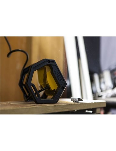 EPTA Lampe de travail LED d'extérieur puissante, lumineuse 5 000 K avec câble de 1,5 m, 24 W 2 900 Lm