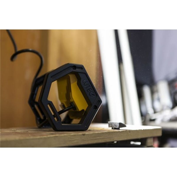 EPTA Lampe de travail LED d'extérieur puissante, lumineuse 5 000 K avec câble de 1,5 m, 24 W 2 900 Lm