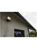 Aplique LED con sensor de movimiento y cabezal que gira 90º ATLANTIS, 14W 2260Lm, 3000K/4000K, grande
