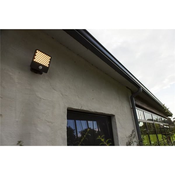 Aplique LED con sensor de movimiento y cabezal que gira 90º ATLANTIS, 14W 2260Lm, 3000K/4000K, grande