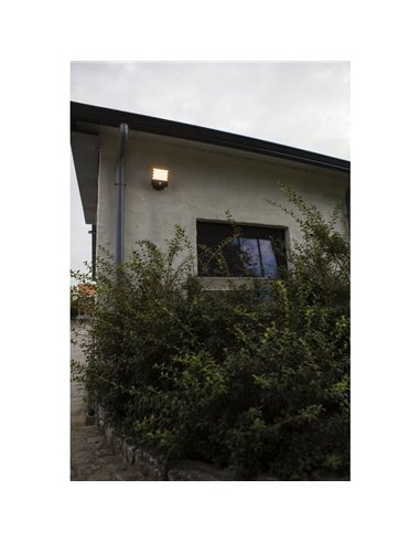 Aplique LED con sensor de movimiento y cabezal que gira 90º ATLANTIS, 14W 2260Lm, 3000K/4000K, grande