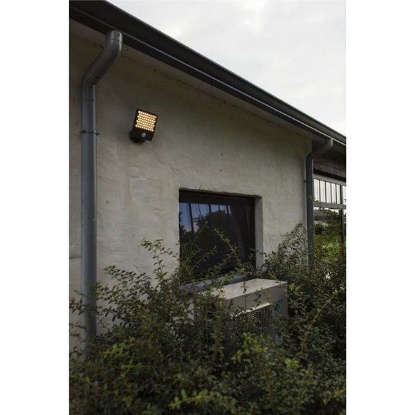 Aplique LED con sensor de movimiento y cabezal que gira 90º ATLANTIS, 14W 2260Lm, 3000K/4000K, grande