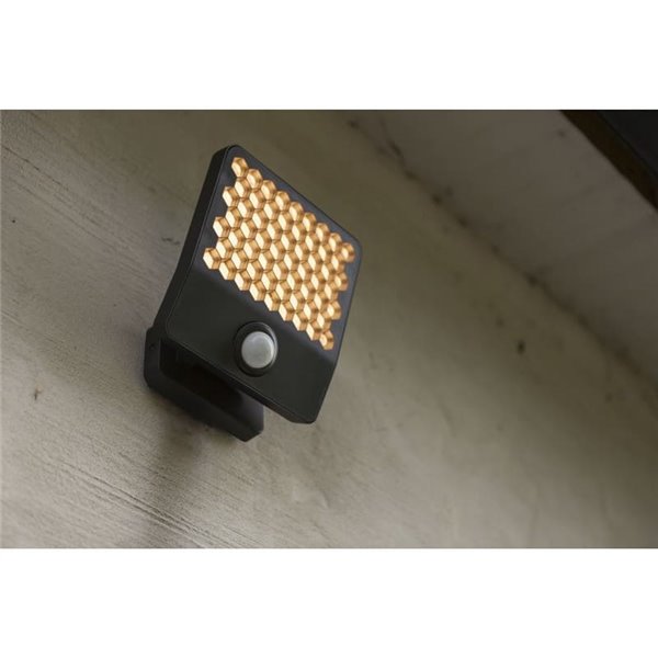 Aplique LED con sensor de movimiento y cabezal que gira 90º ATLANTIS, 14W 2260Lm, 3000K/4000K, grande