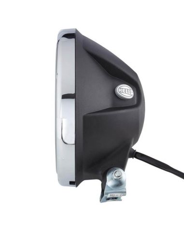 Lateral Faro Auxiliar HELLA Rallye 3003 Celis Posición LED Redondo | H1 12/24V | Negro y Cromo 9 Pulgadas