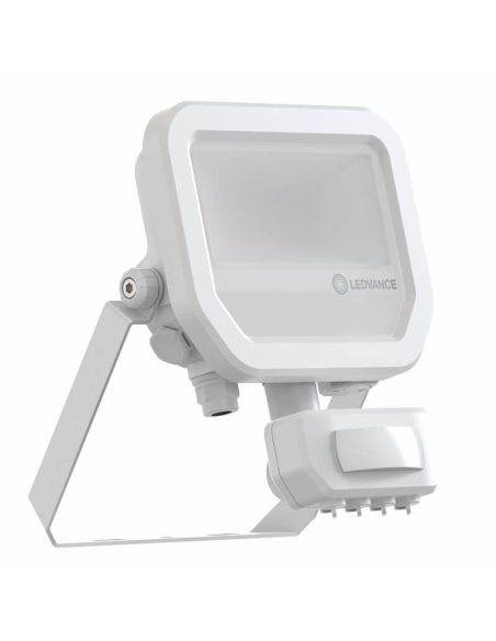 Projecteur LED extérieur avec détecteur de mouvement blanc 8 W 1200 lm IP65 FL 10 SN P 8 W 1 K 2 lm SY100 WT
