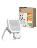 Holofote LED branco para exterior com sensor de movimento 17W 2400 lm IP65 FL 20 SN P 17W 2K4LM SY100 WT 3000K