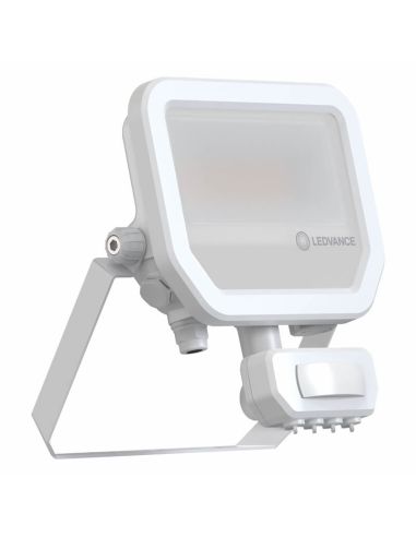 Proyector LED Exterior blanco con Sensor de Movimiento 17W 2400 lm IP65 FL 20 SN P 17W 2K4LM SY100 WT
