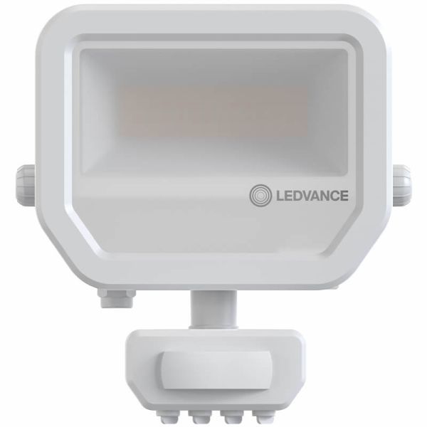 Proyector LED Exterior blanco con Sensor de Movimiento 17W 2400 lm IP65 FL 20 SN P 17W 2K4LM SY100 WT