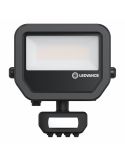 Holofote LED preto para exterior com sensor de movimento 17W 2400 lm IP65 FL 20 SN P 17W 2K4LM SY100 BK