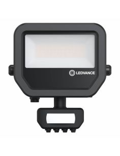 Proyector LED Exterior negro con Sensor de Movimiento 17W 2400 lm IP65 FL 20 SN P 17W 2K4LM SY100 BK