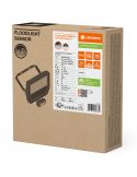 Proyector LED Exterior blanco con Sensor de presencia 41W 6000 lm IP65 FL 50 SN P 41W 6KLM SY100 BK 4000k